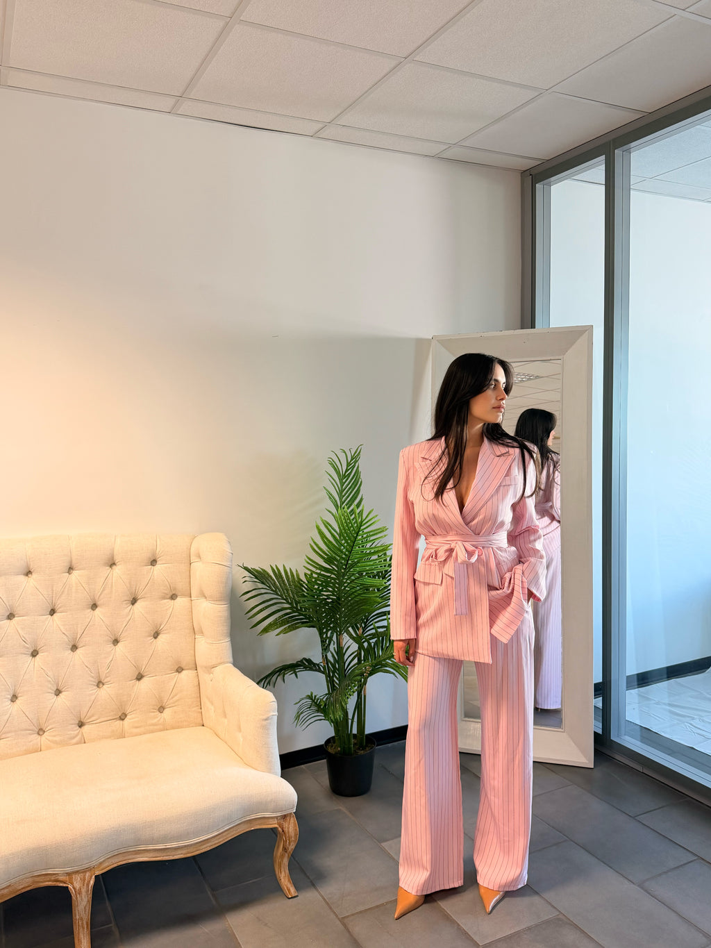 Tailleur gessato